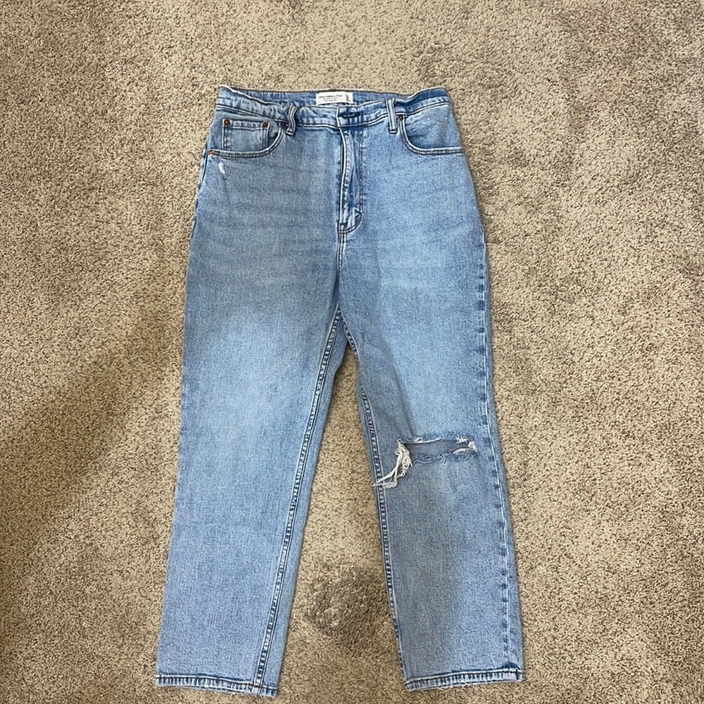 Abercrombie & Fitch Light Blue Women Jeans